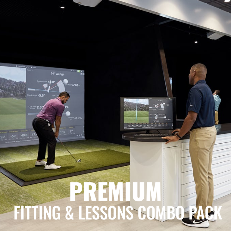 Premium Fitting & Lessons Combo Package PGA TOUR Superstore